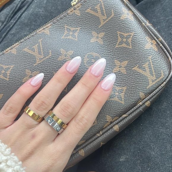 Neiman Marcus Love Friendship 18K Gold  Plated Ring - Picture 1 of 7